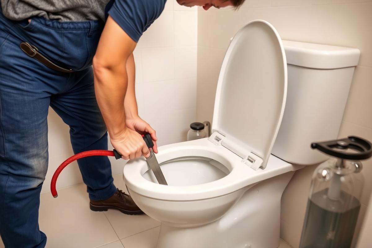 Desentupimento de Vaso Sanitário